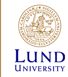 Lund University logotype, link to Lund University